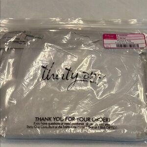 Thirty-One clear pocket a tote